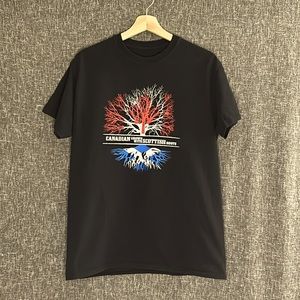 Canadian Grown with Scottish Roots, short sleeve T-shirt